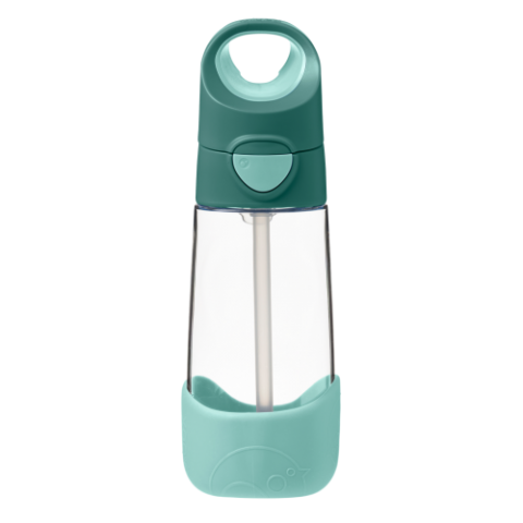 BOTELLA TRITÁN PAJITA EMERALD FOREST 450ML