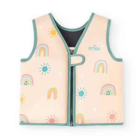 CHALECO FLOTADOR RAINBOW CREAM T.M