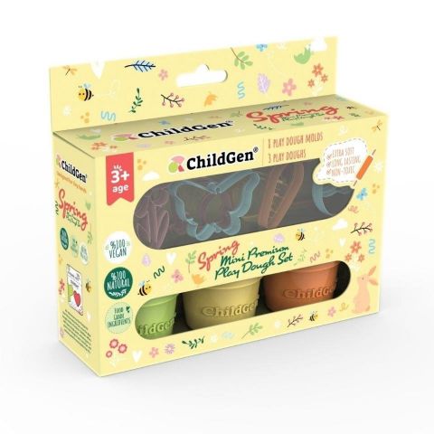 SET 3 MASAS MODELAR MINI PREMIUN SPRING MOLDES