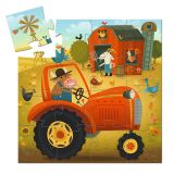 PUZZLE SILUETA EL TRACTOR 