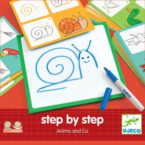 EDULUDO STEP BY STEP ANIMALS