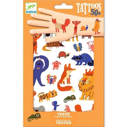 TATUAJES ANIMALES DIVERTIDOS