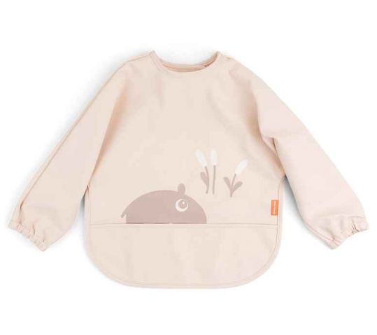 BABERO CON MANGAS OZZO ROSA
