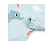 BABERO CON BOLSILLO Y MANGAS PLAYGROUND AZUL