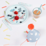 VAJILLA CELEBRATION AZUL