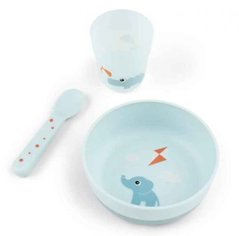 SET VAJILLA PLAYGROUND AZUL 