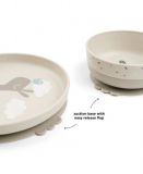 VAJILLA CON VENTOSA TINY FARM VERDE