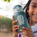 BOTELLA INOX DINOS TEAL 480ML