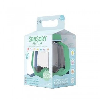 JARRA VERDE JUEGO SENSORIAL AGUA 