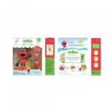 GLOPALS SET PERSONAJE Y 2 CUBOS LUZ ELMO