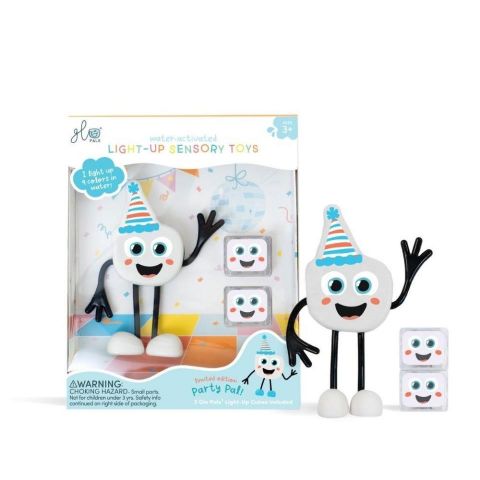 GLOPALS SET PERSONAJE Y 2 CUBOS PARTY MULTICOLOR