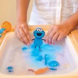 GLOPALS SET PERSONAJE Y 2 CUBOS COOKIE MONSTER