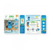 GLOPALS SET PERSONAJE Y 2 CUBOS COOKIE MONSTER