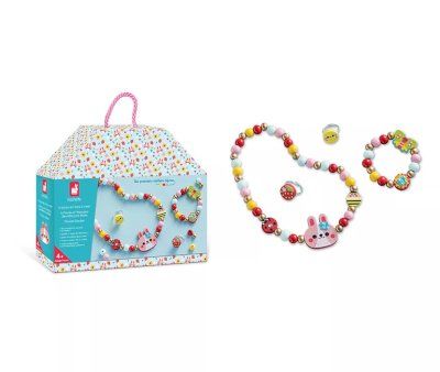 4 JOYAS DE MADERA FLOWER GARDEN