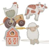 TARJETAS PARA ENLAZAR PEQUEÑA GRANJA