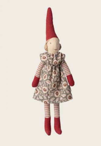 MUÑECA NAVIDAD PIXY VESTIDO MENTA MAILEG