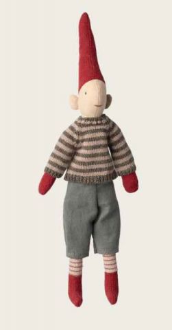 MUÑECO NAVIDAD PIXY SUÉTER DE PUNTO MAILEG