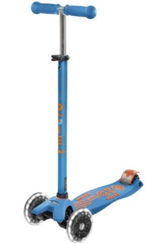 PATINETE MAXI DELUXE AZUL CARIBE LED