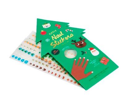 PEGATINAS PARA UÑAS HO HO HO 