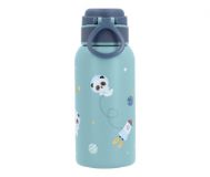 BOTELLA DE ACERO TÉRMICA PANDAS IN SPACE 500 ML