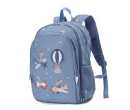 MOCHILA MEDIANA PLANES + LLAVERO