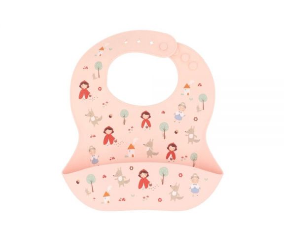 BABERO DE SILICONA LITTLE RED