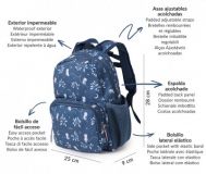 MOCHILA INFANTIL MAGICAL FOREST