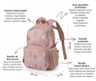 MOCHILA INFANTIL FUNNY LETTERS