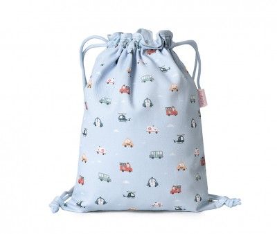 MOCHILA SACO TELA CITY CARS