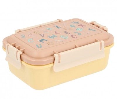 CAJA ALMUERZO BENTO FUNNY LETTERS