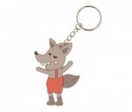 MOCHILA MEDIANA THE THREE LITTLE PIGS + LLAVERO