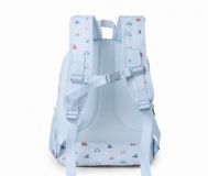 MOCHILA MEDIANA CITY CARS + LLAVERO
