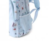 MOCHILA MEDIANA CITY CARS + LLAVERO