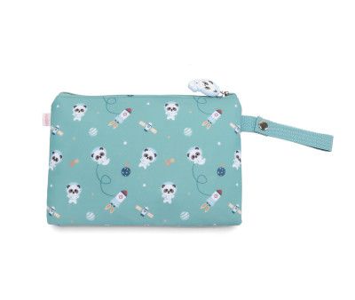 FUNDA PARA BOCADILLO PANDAS IN SPACE
