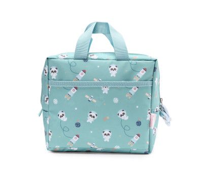 BOLSA MERIENDA TÉRMICA PANDAS IN SPACE