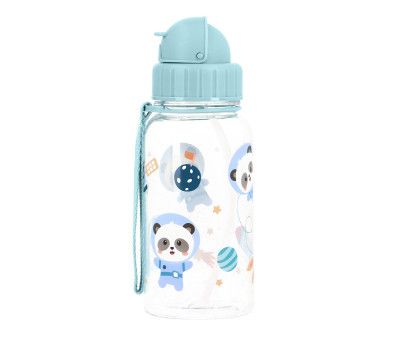 BOTELLA PLÁSTICO TRITÁN PANDAS IN SPACE 500 ML