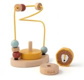 LABERINTO DE CUENTAS DE MADERA LION TRIXIE