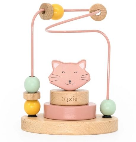 LABERINTO DE CUENTAS DE MADERA FOX TRIXIE