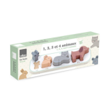 PUZZLE ENCAJE ANIMALES CON NÚMEROS