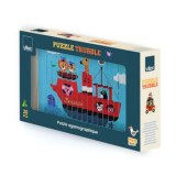 PUZZLE EN CAJA MADERA TRASPORTES 