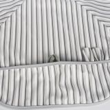 BABERO CON MANGAS BOTTON STRIPS 