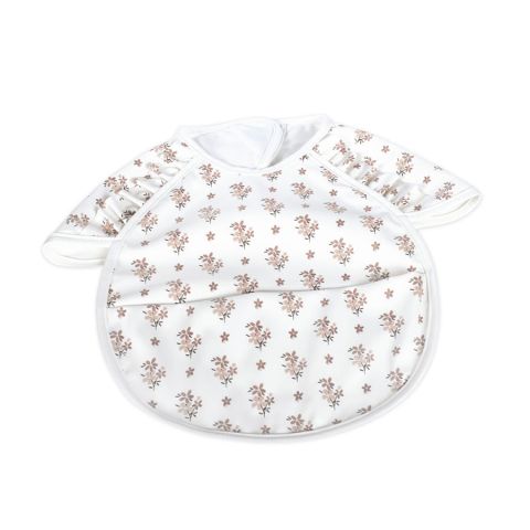 BABERO SIN MANGAS BOTTON FLOWERS