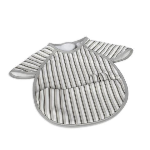 BABERO SIN MANGAS BOTTON STRIPS