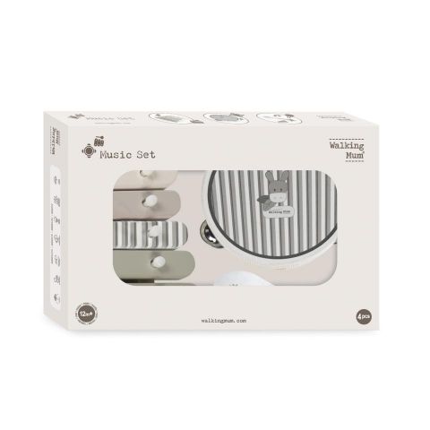 SET DE INSTRUMENTOS MUSICALES MADERA BOTTON